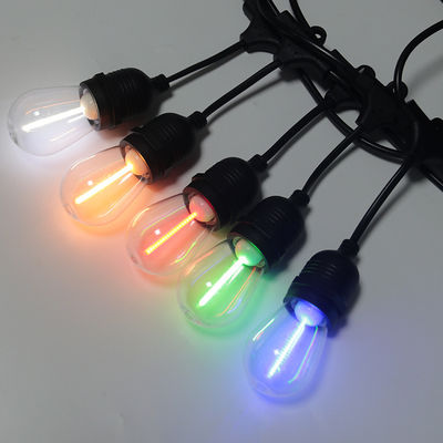 Stake Installation Solar Powered LED Lights Outdoors Toughened Glass Lampshade for Weather-Resistant Lighting