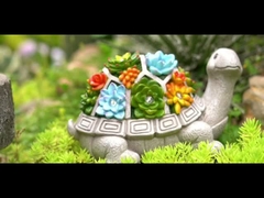 Solar garden outdoor statues Turtle light