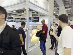 最新技術LED 柔軟な透明画面